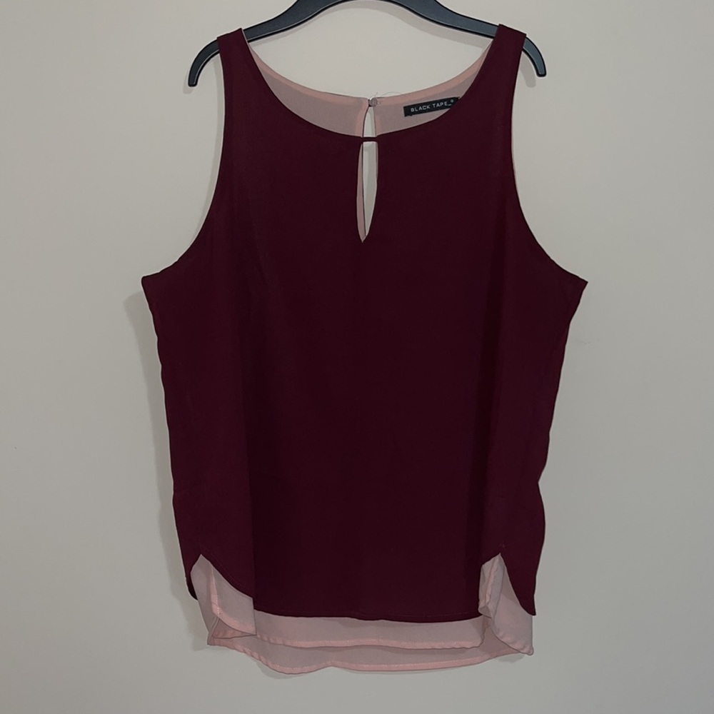 Black tape_ tank top